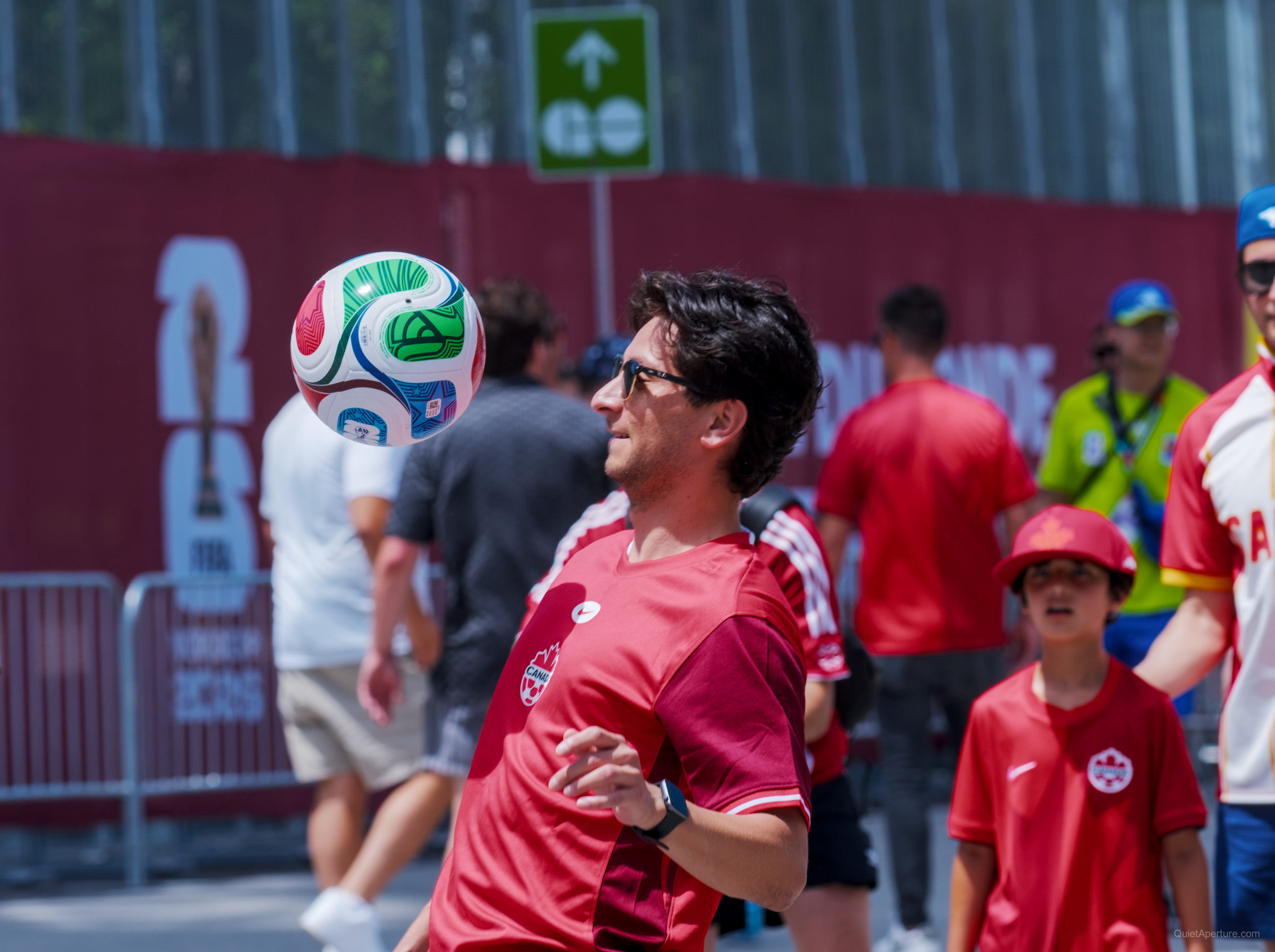 Canada v Bosnia World Cup matchday in Toronto, frame 16.