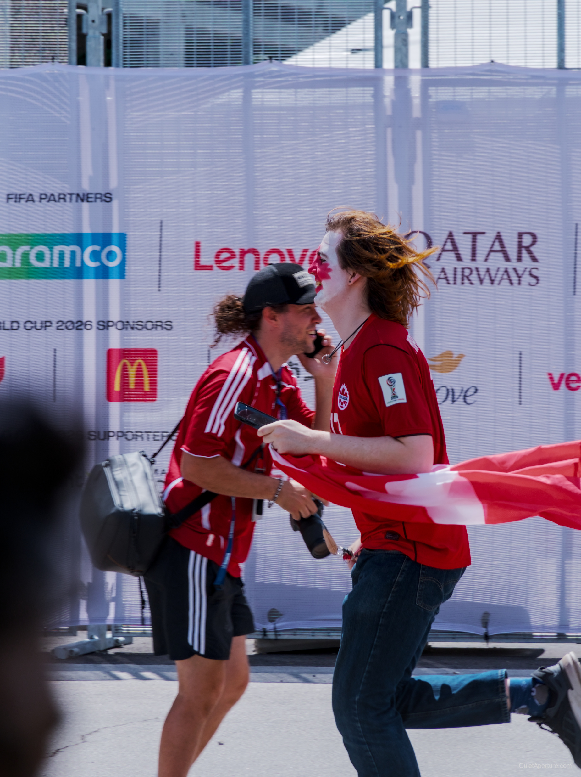 Canada v Bosnia World Cup matchday in Toronto, frame 28.